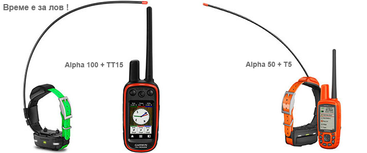 ����� � �� ��� : Garmin Alpha 100 + ������ ��15, Garmin Alpha 50 + ������ �5, Garmin Alpha 100 + ������ �5, Astro 430, Astro 320